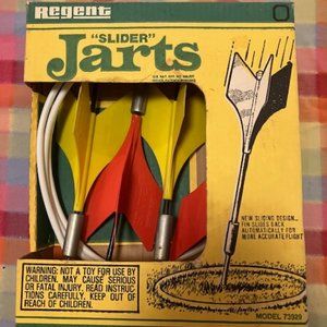 Vintage Regent Slider Jarts in Orginal Box